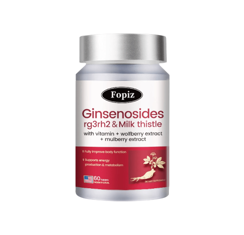 FOPIZ - Fopiz 人參皂苷氣血丸|人參皂苷補氣 × 增活力護肝 × 天然氣血調理 × 抗氧化活力 × 全面提升健康 - 營養補充劑